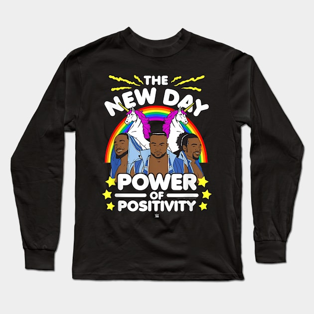 The New Day Cartoon Long Sleeve T-Shirt by Holman